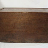 Large oak storage box