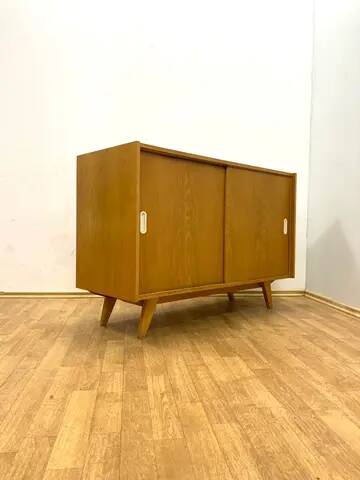 Mid-century sideboard by Jiří Jiroutek for Interiér Praha, Czech design, 1960s