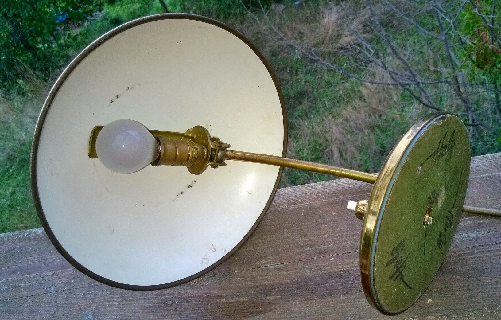 Bauhaus lamp by Helo leuchten 1930