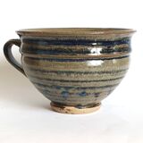 Ceramic cup signed MCB La Borne