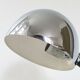 Lampe de table acier chrome 1960 1970 vintage space age 60s 70s annees 60/7