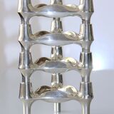 Set of 4 modular Nagel candlesticks from the 70s