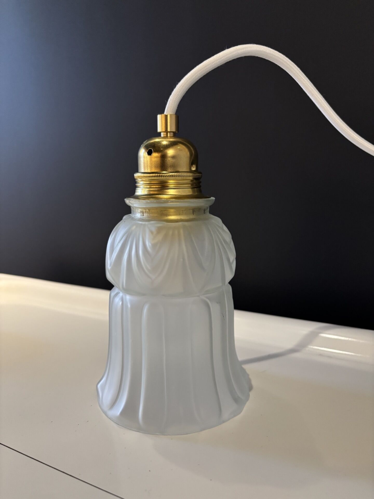 White - Vintage lantern