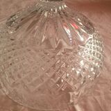 Crystal cut with matching cups