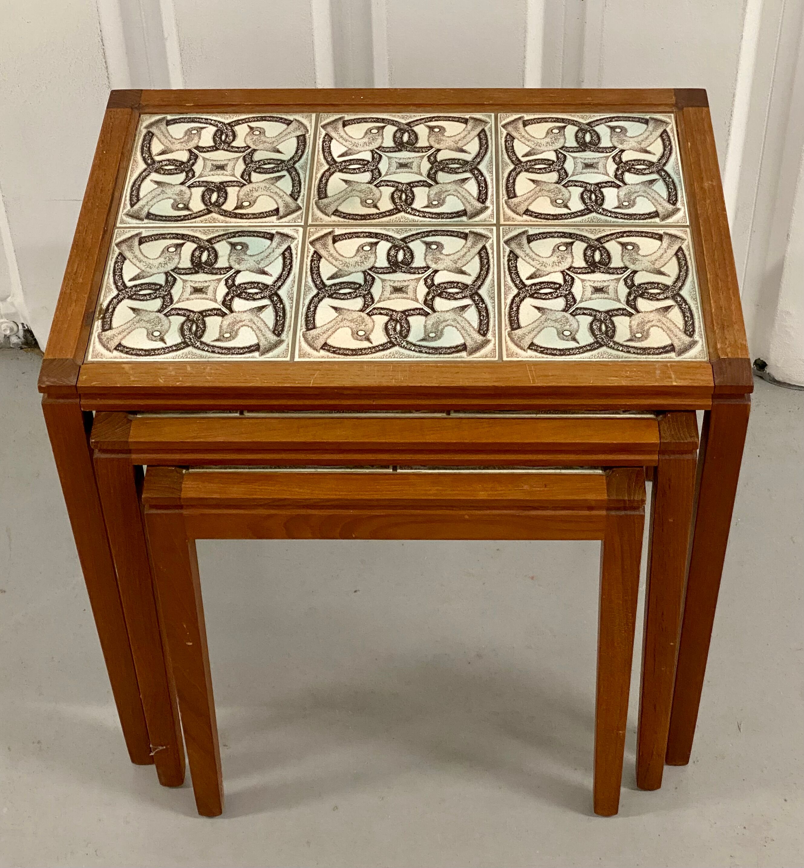 Danish nest of tables 1970s