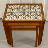 Danish nest of tables 1970s