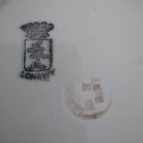 Longwy art deco piedouche dish