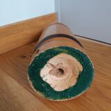 Turned wooden lamp base