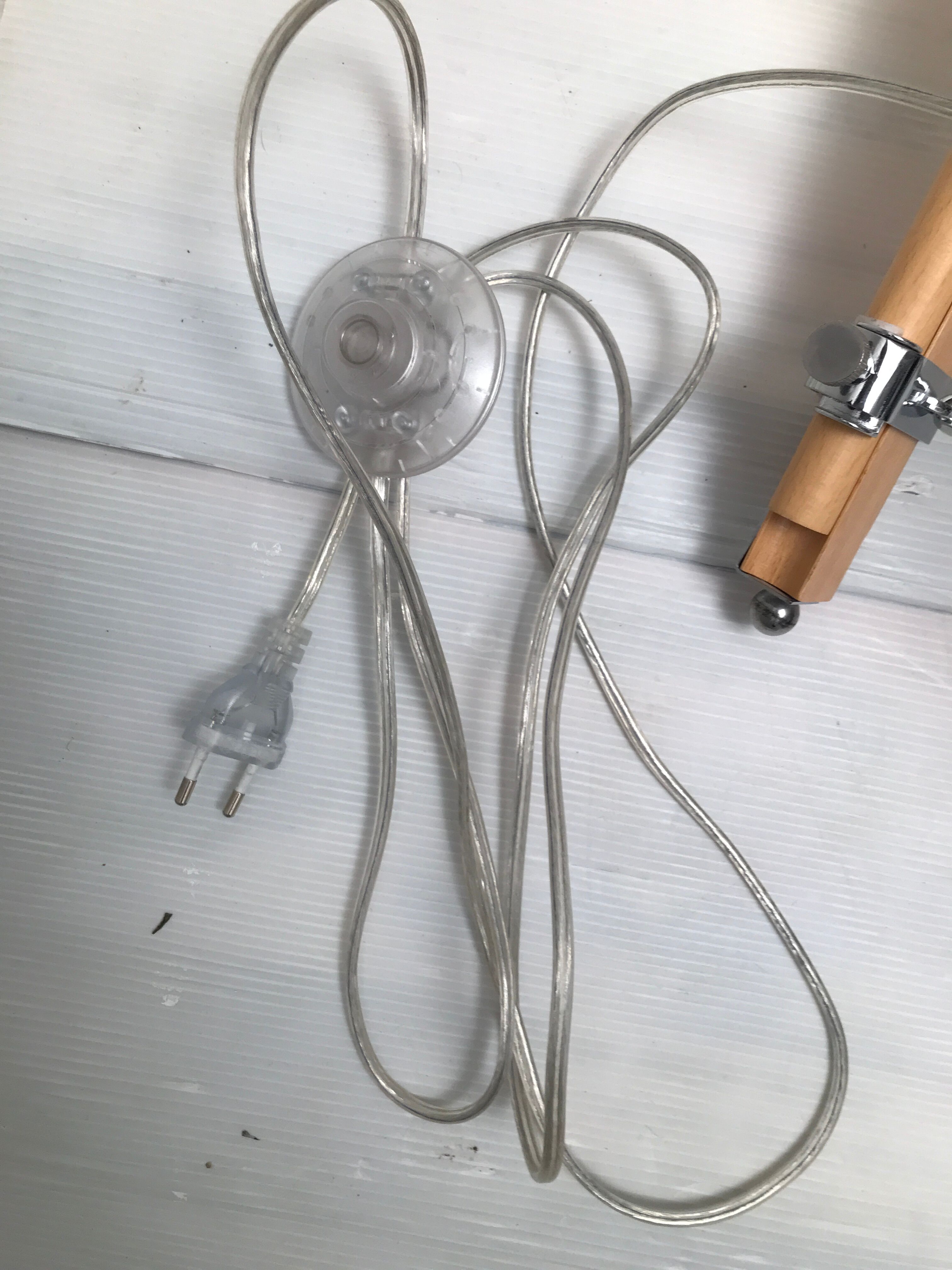 Paire de lampe de chevet trépied