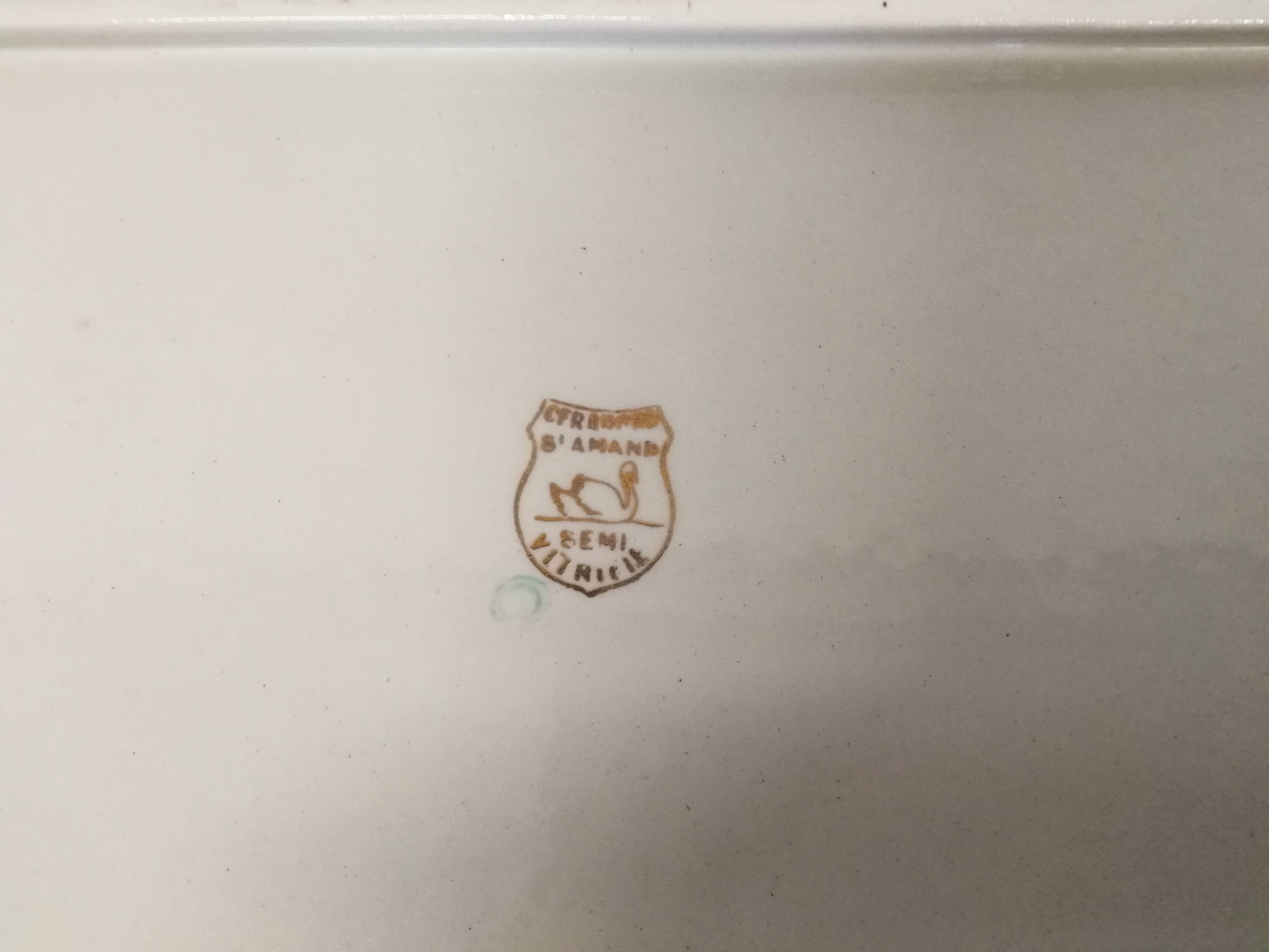 Céranord St Amand Porcelain Cake Dish