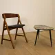 Set of 4 chairs model 1255 by Kjaernulf, 1960s.
