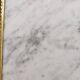Marble and brass coffee table, French work 1971