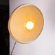 Grand lampadaire inclinable en Acier et Teck par Georges Frydman 1960.