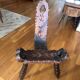 Brutalist Tripod Chair