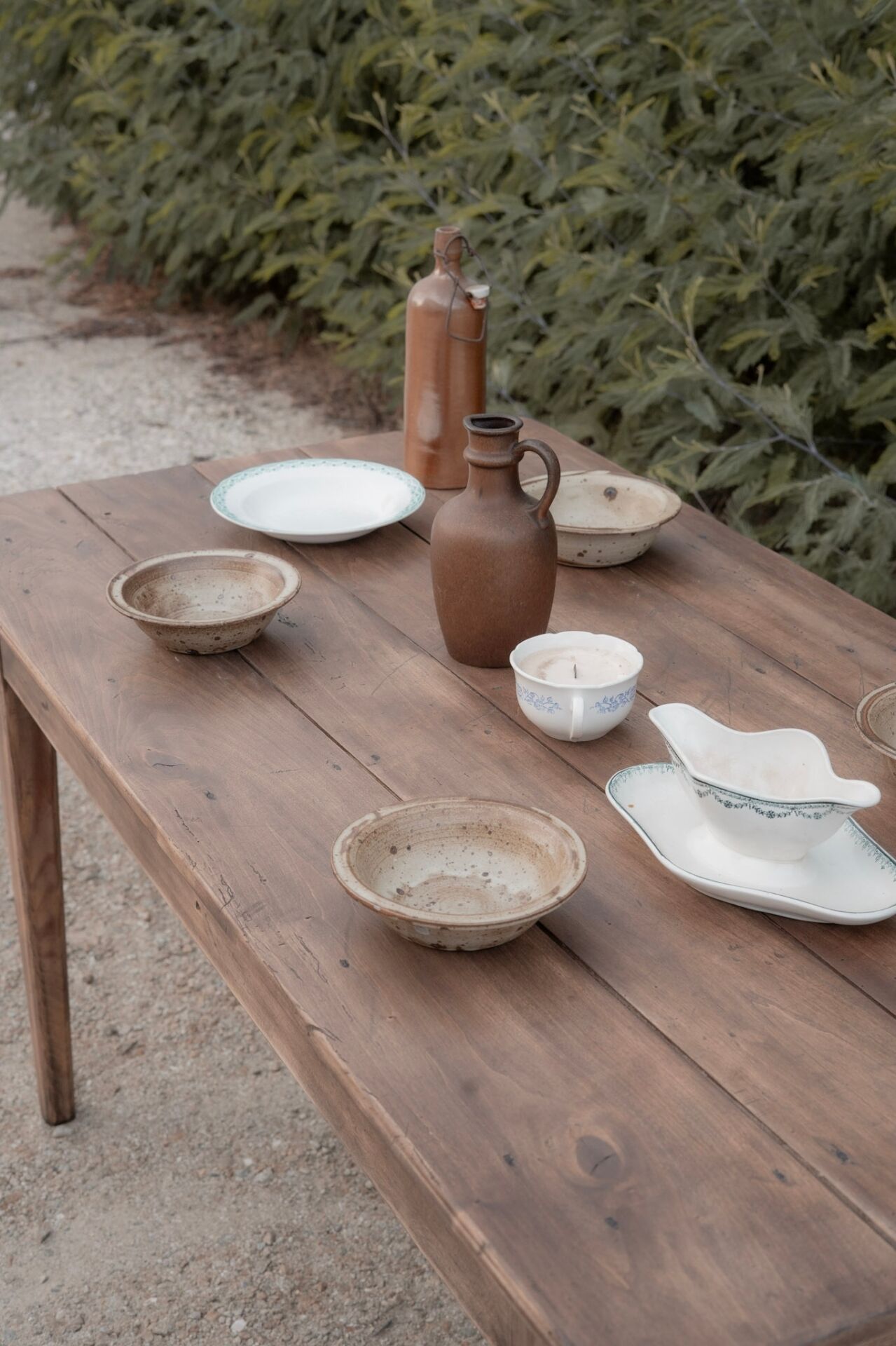 Renovated old farmhouse table