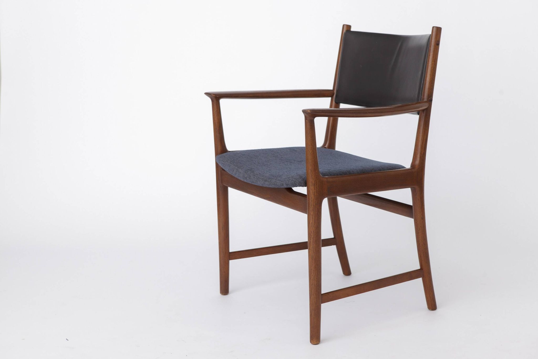 1 of 6 Kai Lyngfeldt Larsen Armchairs, Vejen Denmark 1960s, Danish Teak