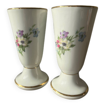 Duo de mazagrans Limoges Dumas