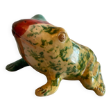 Frog in artisanal pottery, Morocco