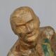 Life-size sculpture “Running Figure” by Karol Broniatowski, 1972
