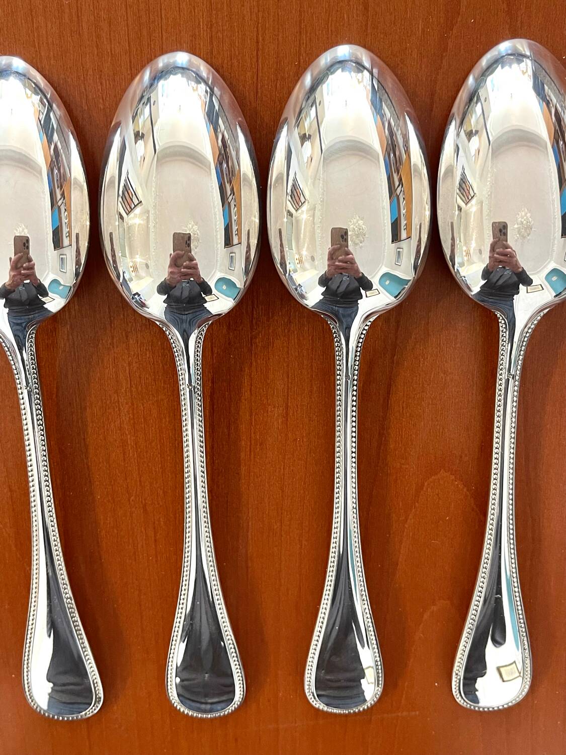 Christofle pearl flatware, 60 pieces, excellent condition