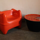 Zorro armchair for children Meurop from the 70s