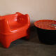 Zorro armchair for children Meurop from the 70s