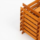 Danish vintage teak lamp from 1970s