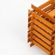 Danish vintage teak lamp from 1970s