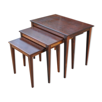 Kvalitet pull-out tables scandinavian 60s rosewood