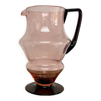 Blown glass jug