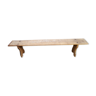 Farm bench old tree