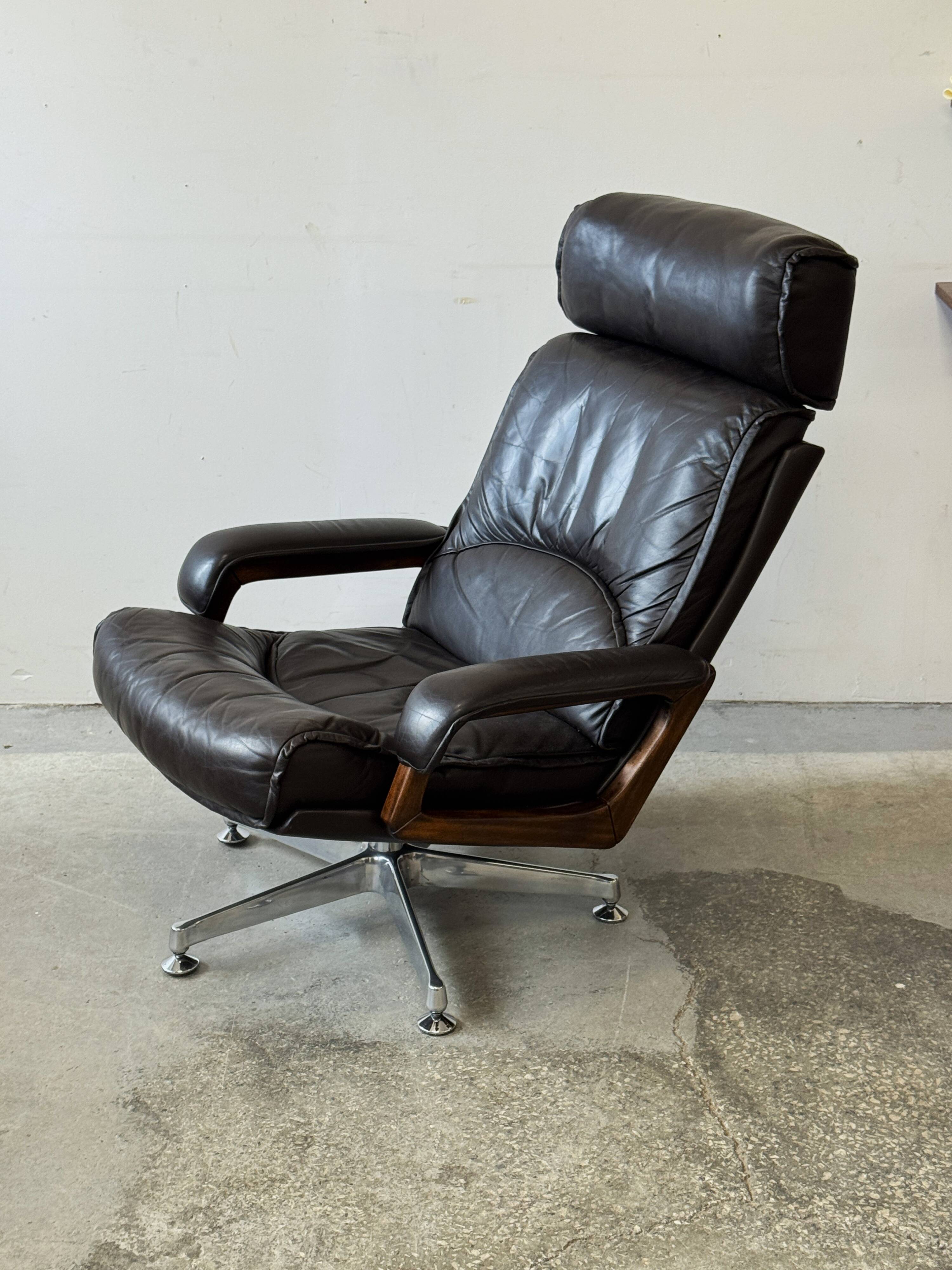 Lounge Chair, Denmark 1970s, Mid-C, Vintage