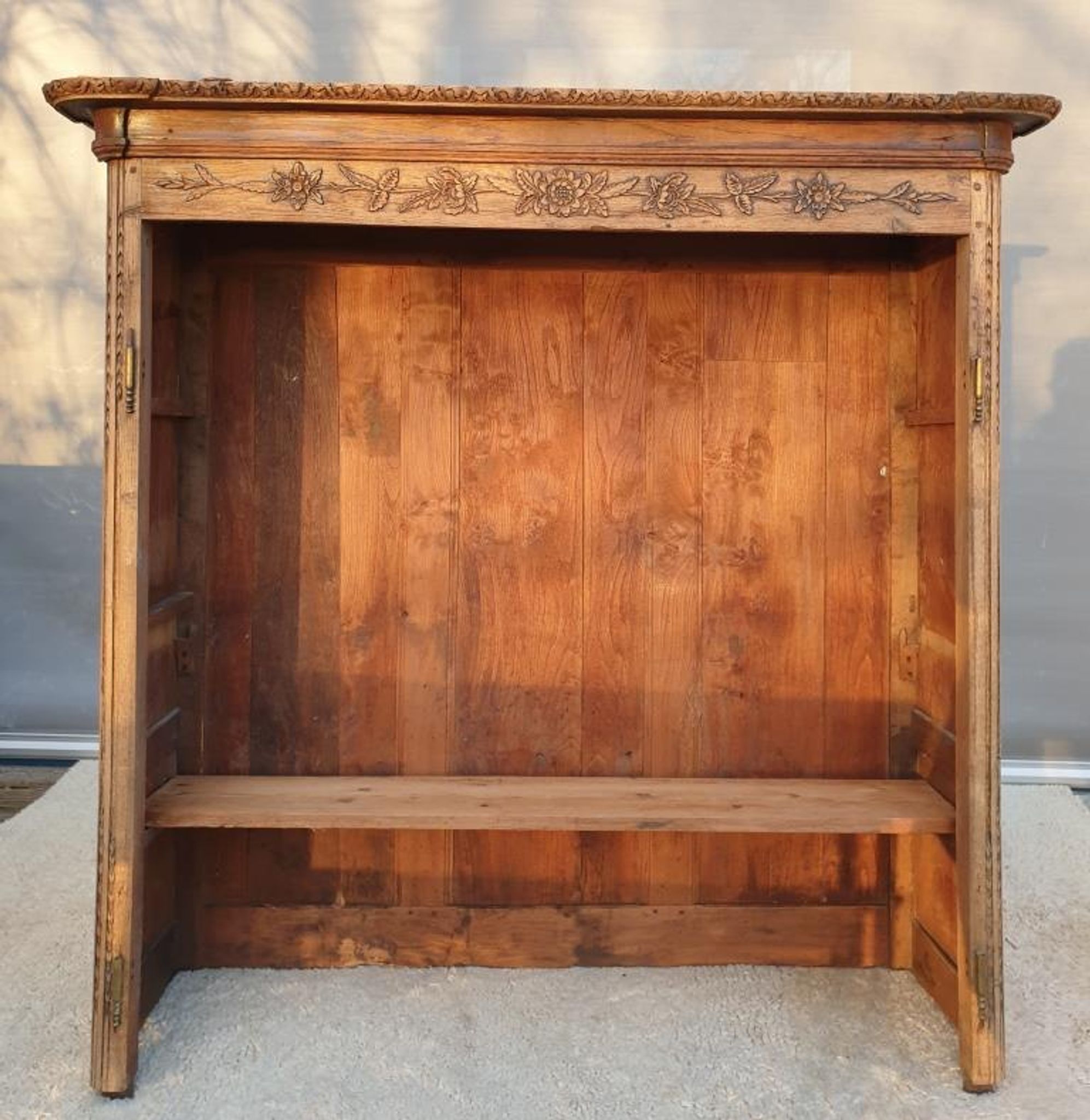 Buffet 2 corps normand Louis XV pièce du  XVIIIe
