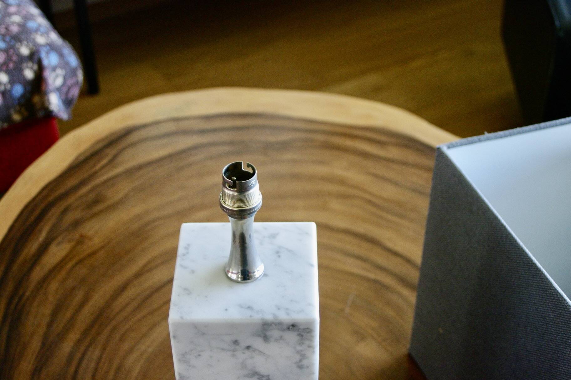 Large vintage lamp dephilippe barbier 1970