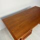 1960s vintage Danish mid-century teak writing desk by Arne Vodder for H.P. Hansen