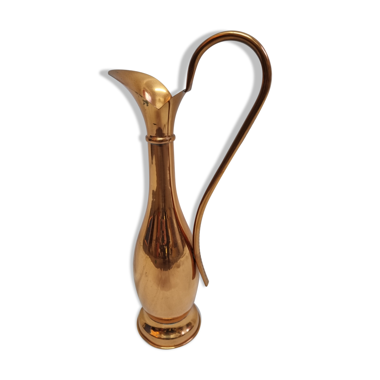 Copper ewer villedieu 1970
