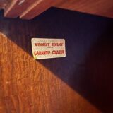 Vintage bar cabinet on casters