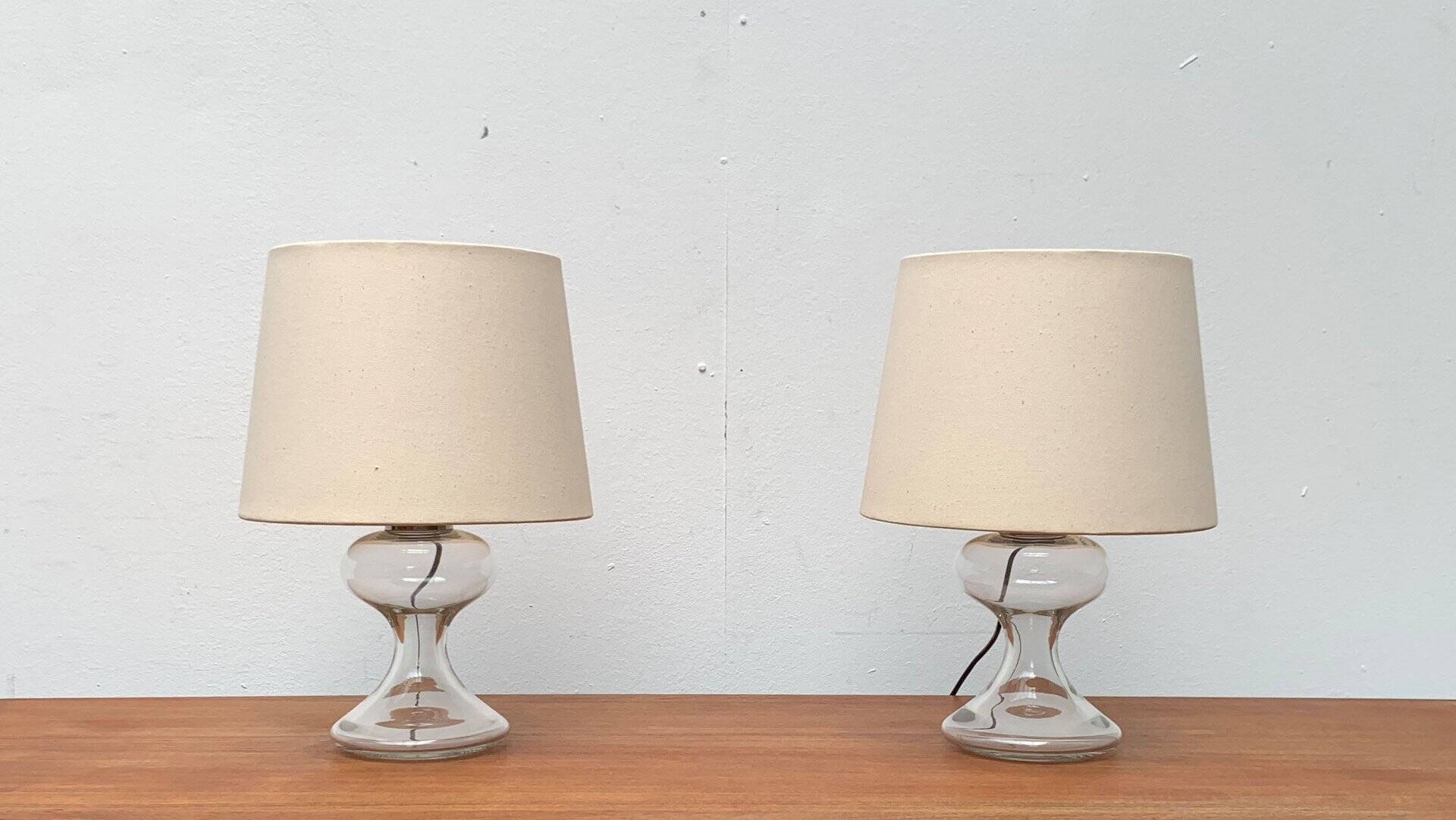 Mid-Century ML1 table lamps by Ingo Maurer for M-Design, Germany, 1960s, set of 2