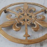Solid brass table mat 50s
