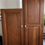 Armoire asymétrique en chêne 1960