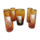 Jeu carafe et verres vintage