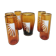 Jeu carafe et verres vintage