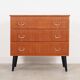 Commode en teck, design suédois, années 1970, fabriquée en Suède
