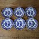 6 Royal Sphinx Cambridge Holland Dessert Plates