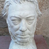 Vintage plaster head