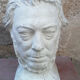 Vintage plaster head