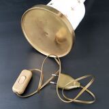 1950 vintage gold star table lamp