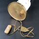 1950 vintage gold star table lamp
