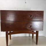 vintage bedside table / mini cabinet