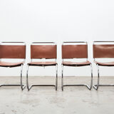 Set of 4 MR10 chairs by Mies van der Rohe 1970